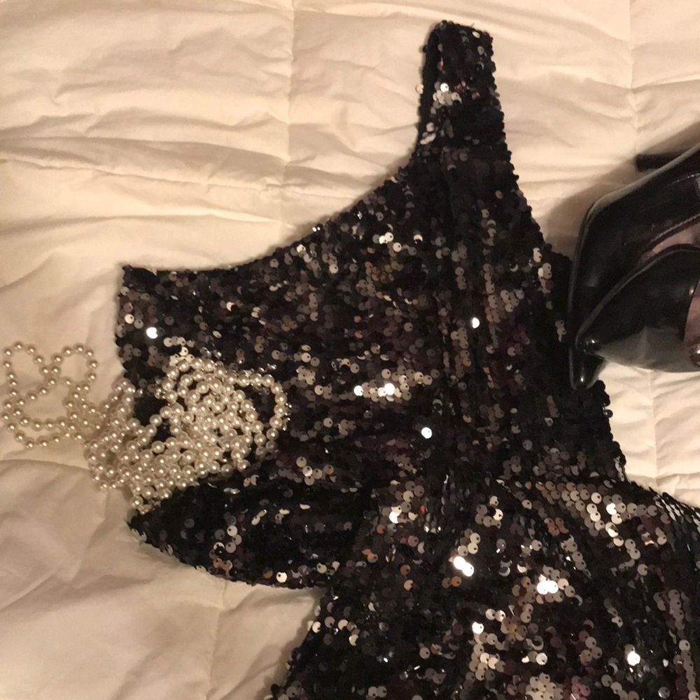 As U Wish One-Shoulder Dress